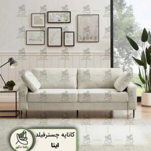یک کاناپه مدرن و زیبا با طراحی مینیمال و رنگ روشن، که به سبک داخلی فضایتان جلوه‌ای ساده، شیک و آرامش‌بخش می‌بخشد. این کاناپه با پایه‌های باریک و استحکام بالا، گزینه‌ای عالی برای افزودن راحتی و زیبایی به فضای نشیمن خانگی است. ساخته شده از مواد با کیفیت و با ظاهری نرم و لطیف، مناسب برای استراحت‌های روزمره، جمع‌های خانوادگی و پذیرایی مهمان‌ها. طراحی مینیمال و رنگ خنثی آن باعث می‌شود به راحتی با انواع دکوراسیون‌های داخلی هماهنگ شده و فضایی جذاب و دلنشین ایجاد کند. این کاناپه به‌راحتی قابل تطابق با میزهای قهوه‌خوری، فرش‌های زیبا و دیگر عناصر دکوری است، و فضایی دنج و دعوت‌کننده برای خانواده و مهمانانتان فراهم می‌آورد.