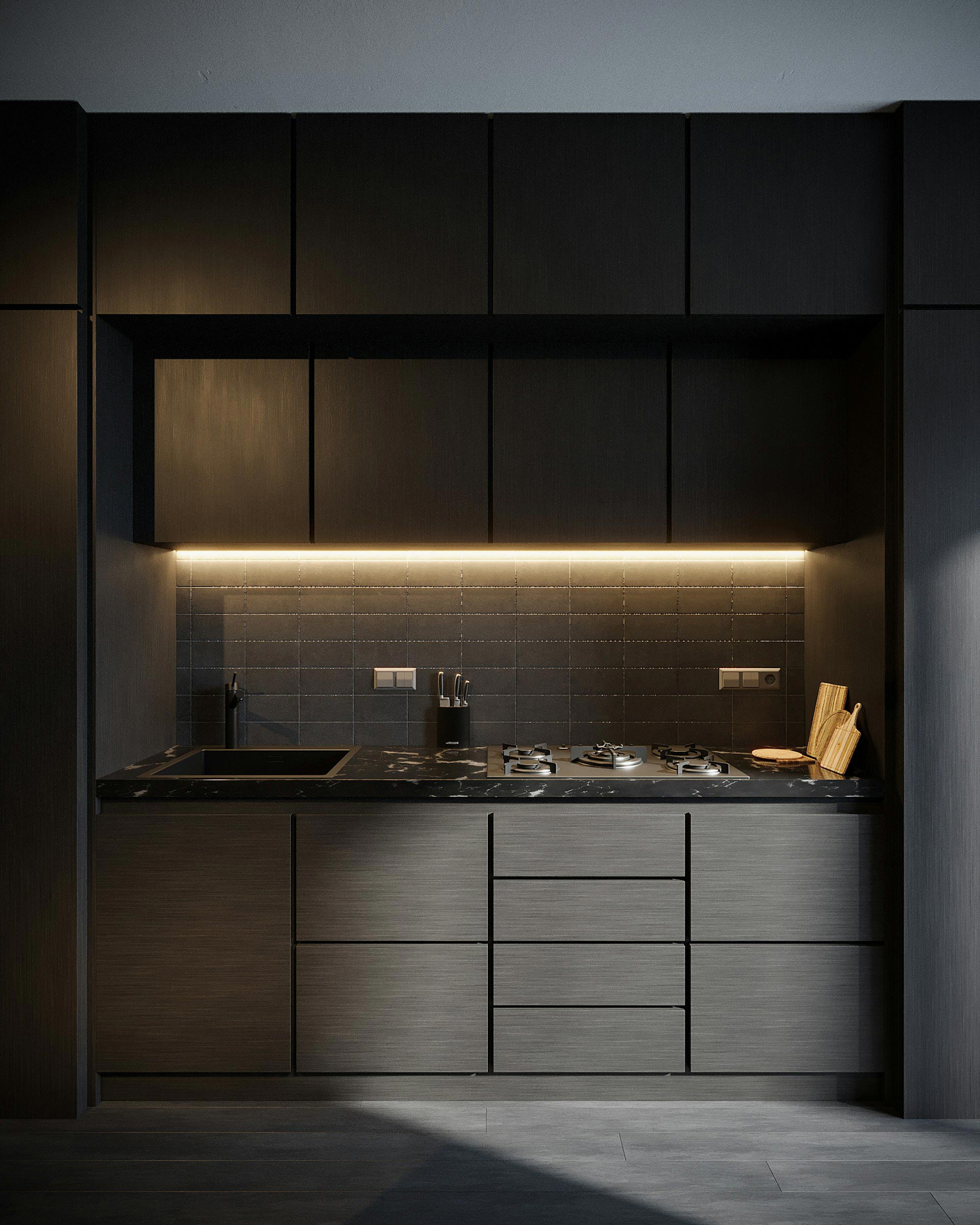 تاثیر سنگ کابینت بر روی قیمت کابینت آشپزخانه